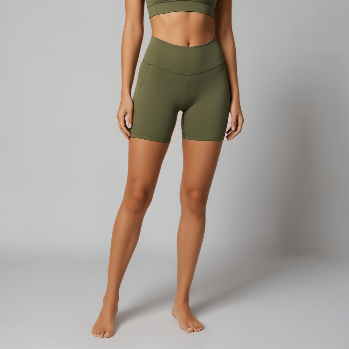 Short Active Pants Green - Surania